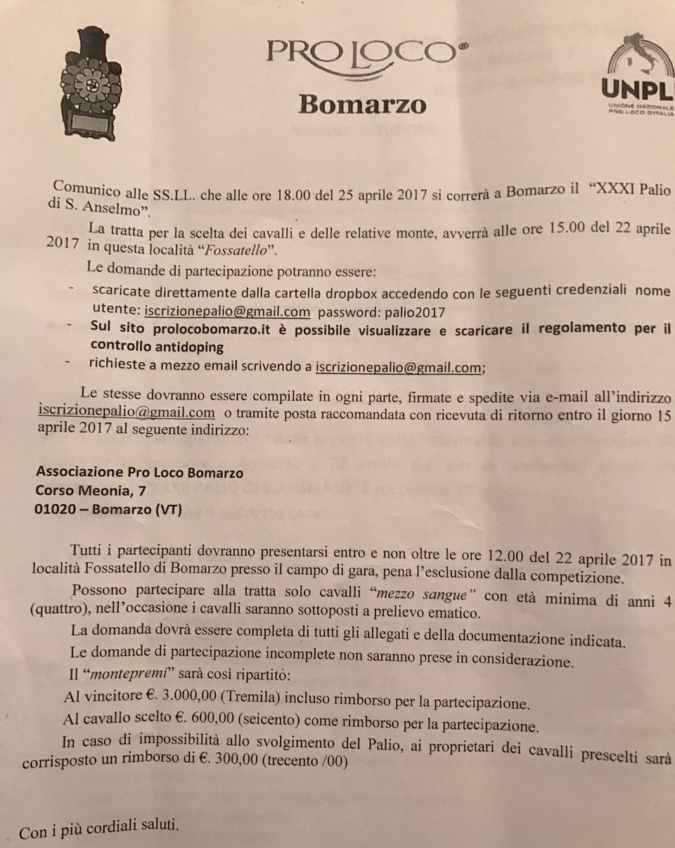 BOMARZO X MODULI 339 3940600