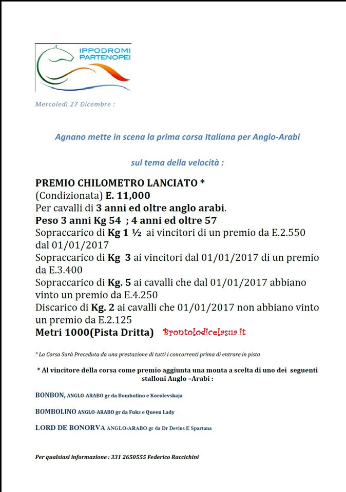 NAPOLI CORSA MEZZI 2017