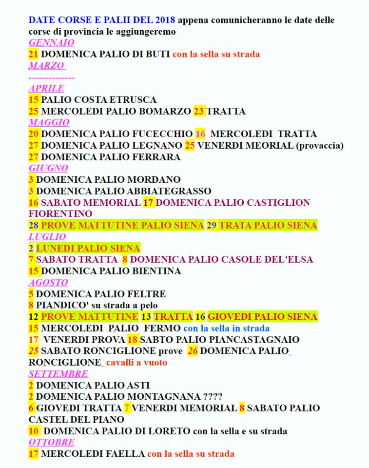 PALIO 2018-2