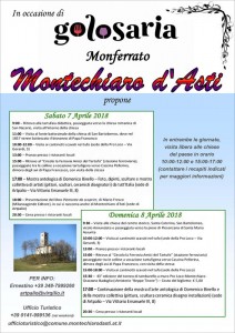 locandina golosaria 2018