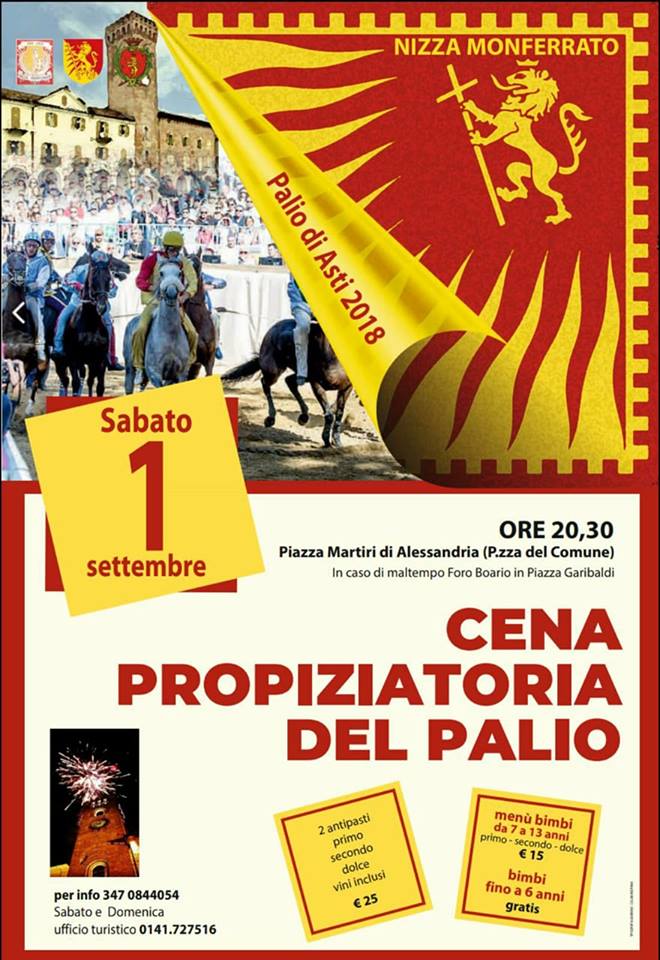 Cena Propiziatoria 2018