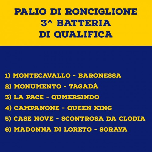 palio ronciglione 2019 3°batteria